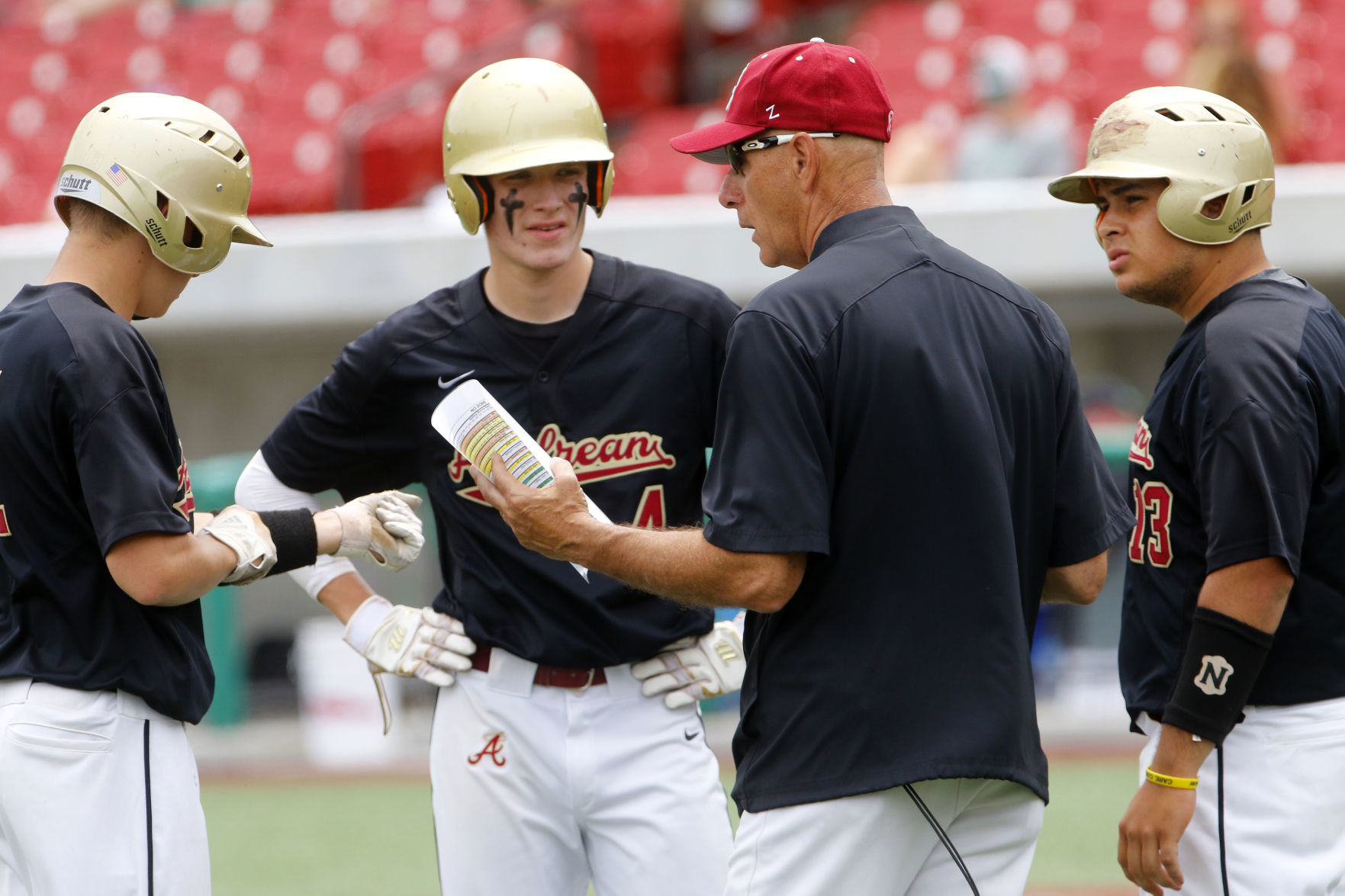 3A baseball semistate: Andrean vs. Yorktown